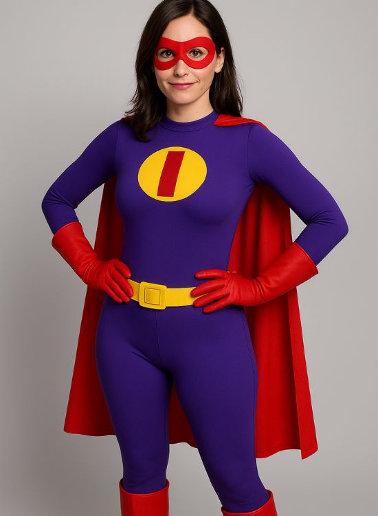 Monica Geller’s Iconwoman Costume