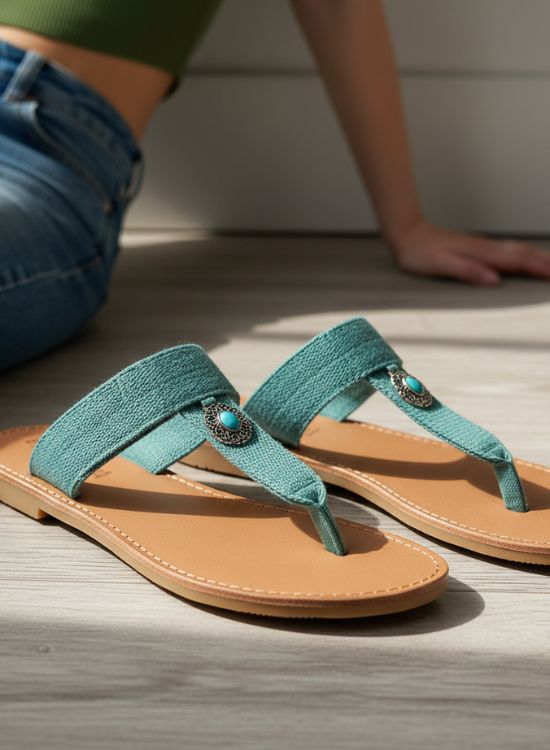 Sandals or Flat Shoes