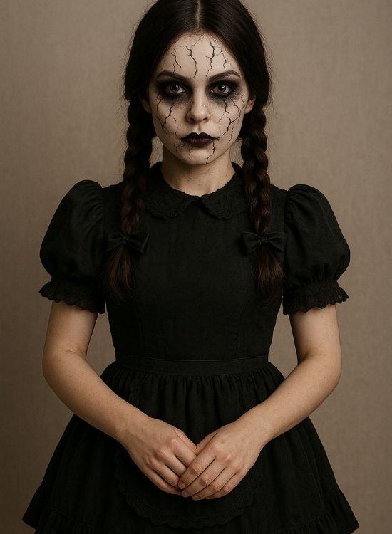 Creepy Doll Costume Girl