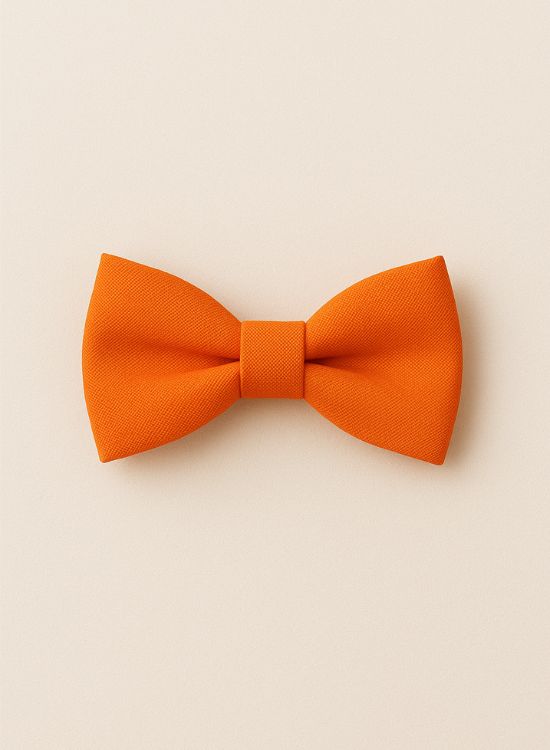 Orange Bow Tie